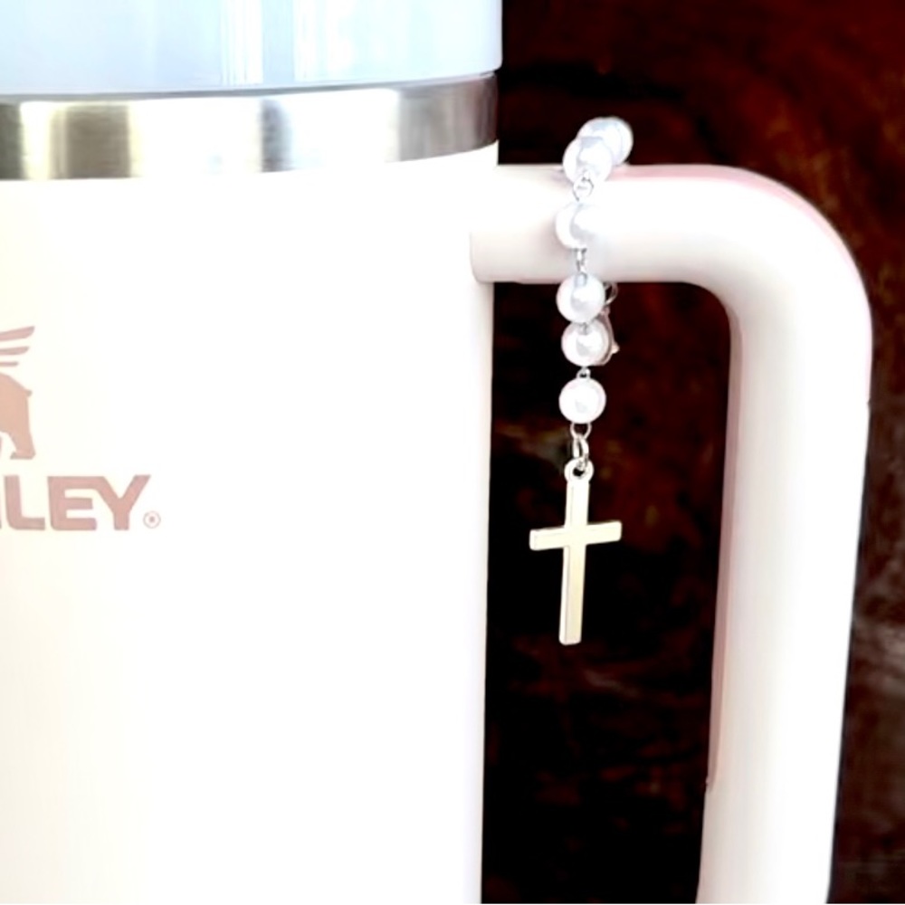 Cross Jewelry Faith Tumbler Charm Stanley Cup Accessories Stanley Charm Cross